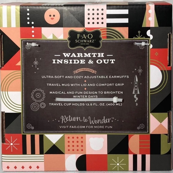 FAO Schwartz Travel Mug & Earmuffs Set - Picture 10 of 11